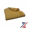 X1 Tools 8 ft x 20 ft Heavy Duty Tarp, Beige X1T-CAN-MES-TAN-2008